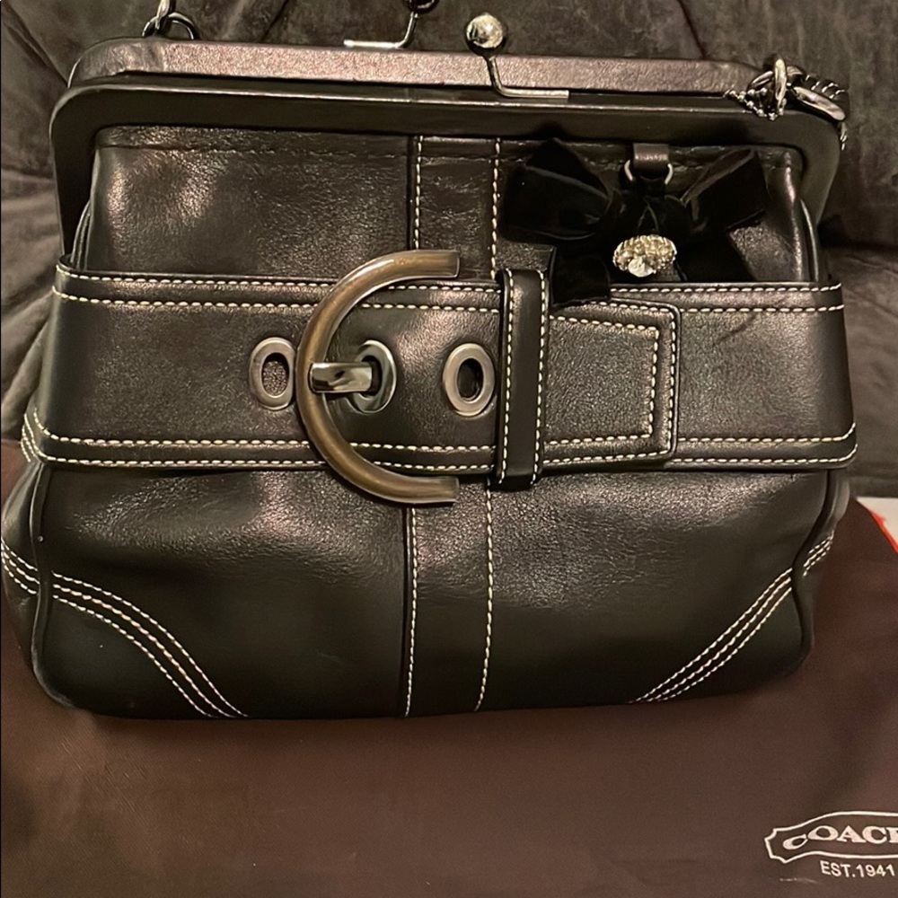 Little Black Coach Bag